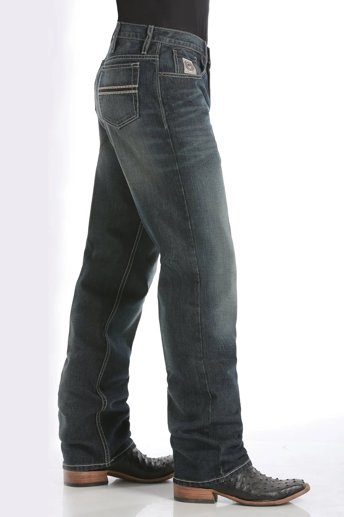 Cinch White Label (Mens) MB92834019 - Relaxed Fit Jeans (34 Leg Length)