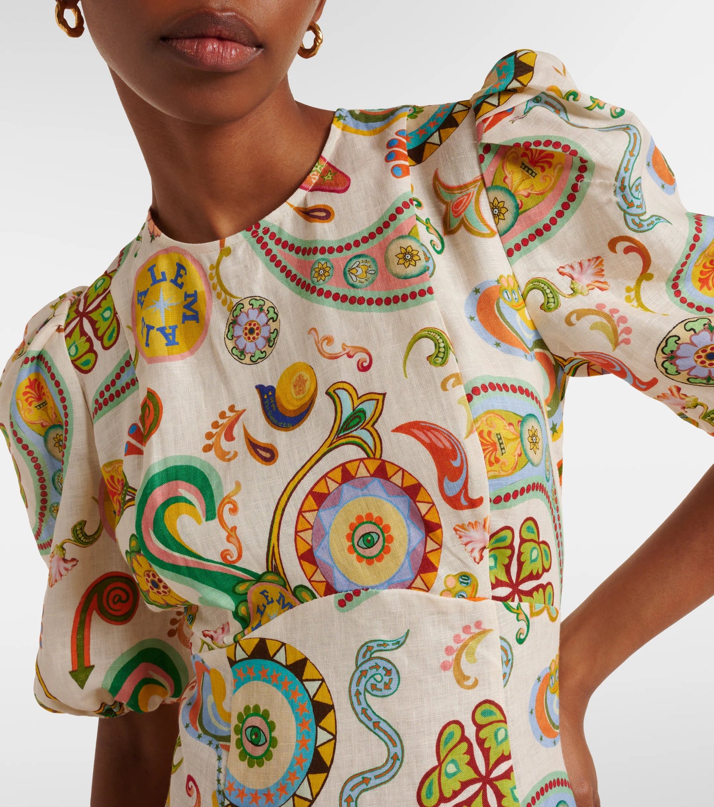 HIRE DRESS - ALEMAIS - ARCADE MIDI DRESS