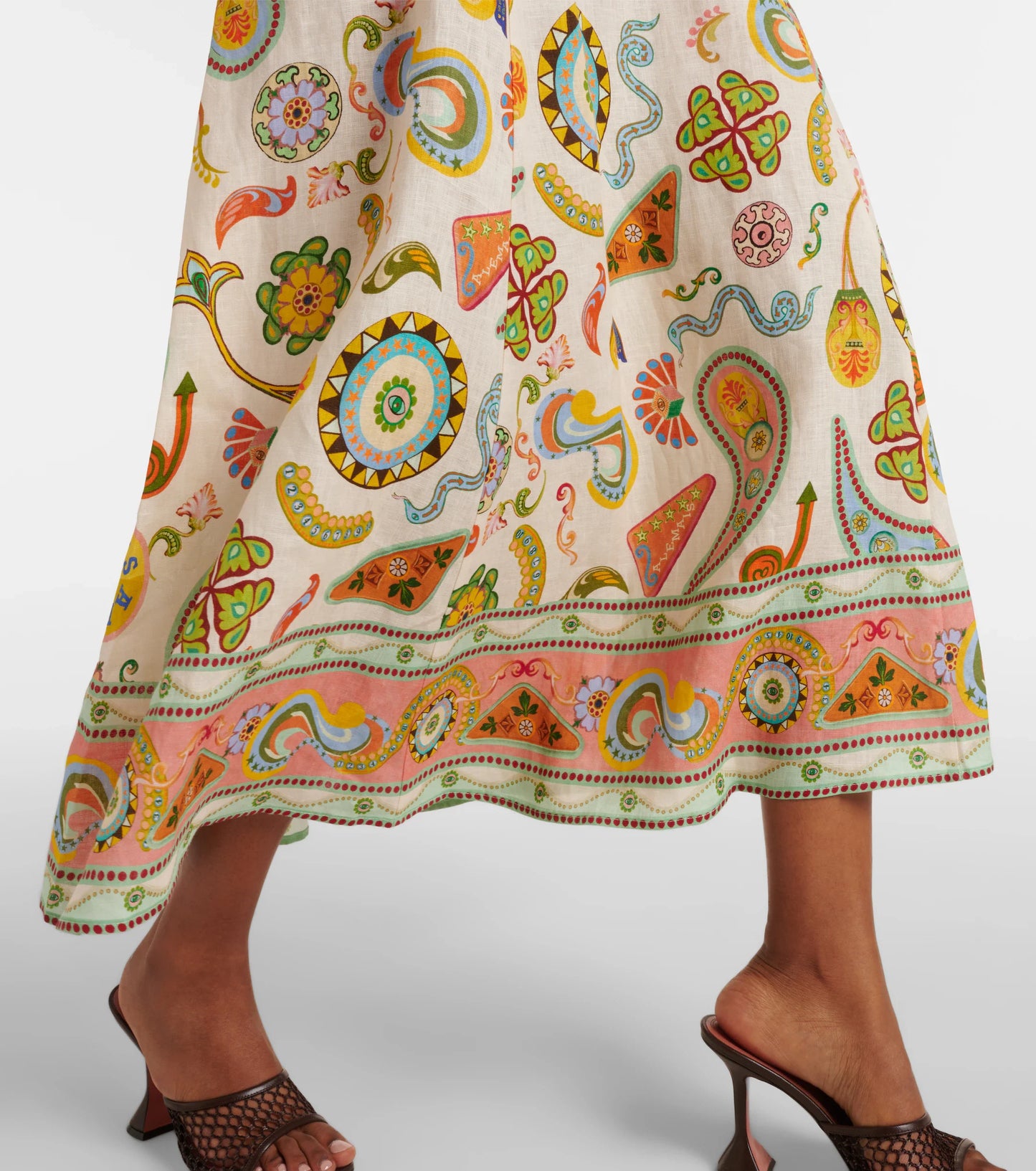 HIRE DRESS - ALEMAIS - ARCADE MIDI DRESS