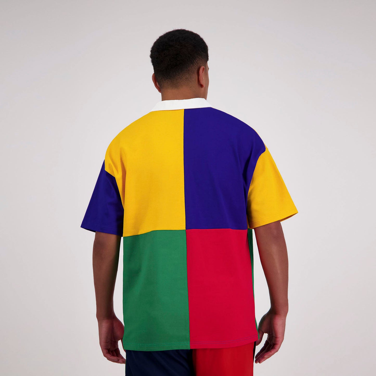 Canterbury - Mens Harlequin Block SS Rugby