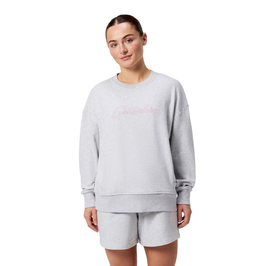 Canterbury - Women's Scene Set Crew - Cloud Grey Marle