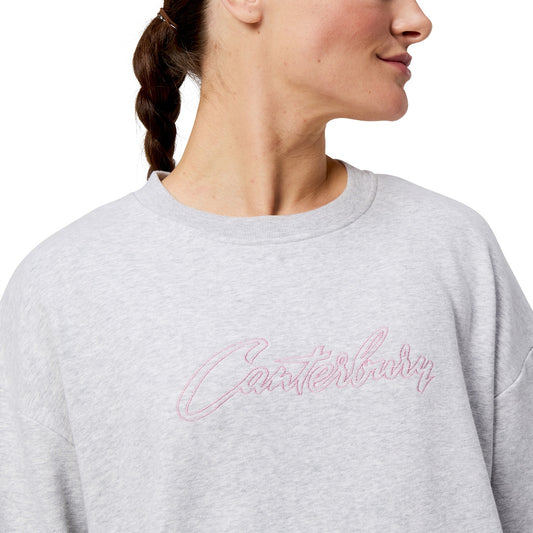 Canterbury - Women's Scene Set Crew - Cloud Grey Marle