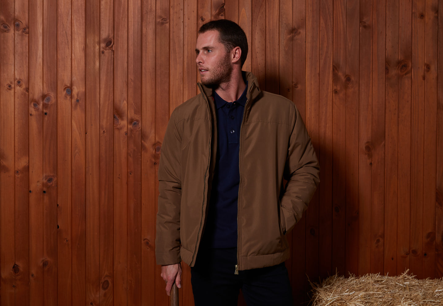 Pilbara - Mens Quilted Jacket - Whisky
