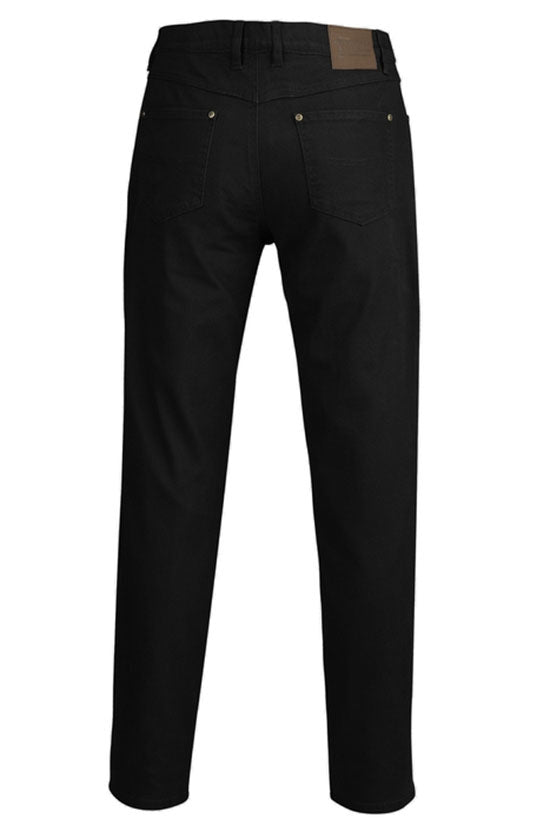Pilbara - Mens Cotton Stretch Jean - Black