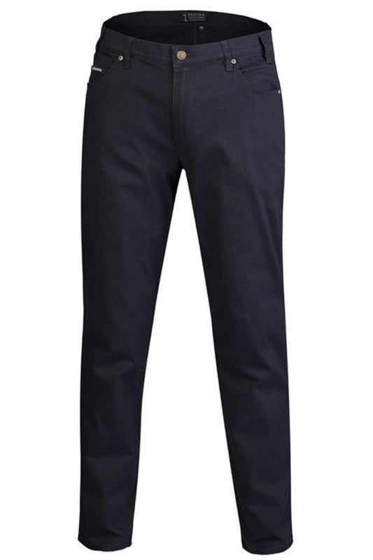 Pilbara - Mens Cotton Stretch Jean - Ink Navy