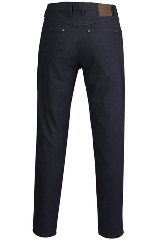 Pilbara - Mens Cotton Stretch Jean - Ink Navy