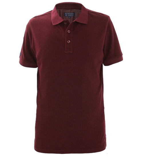 Pilbara - Mens Classic Polo - Maroon