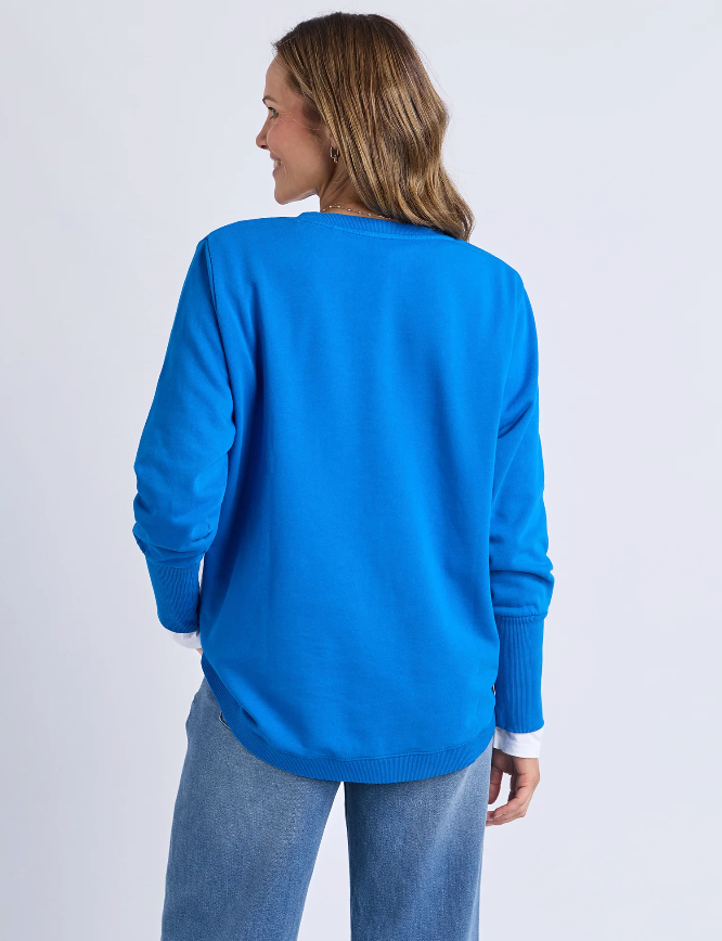 Elm Lifestyle - Divine Crew - Royal Blue
