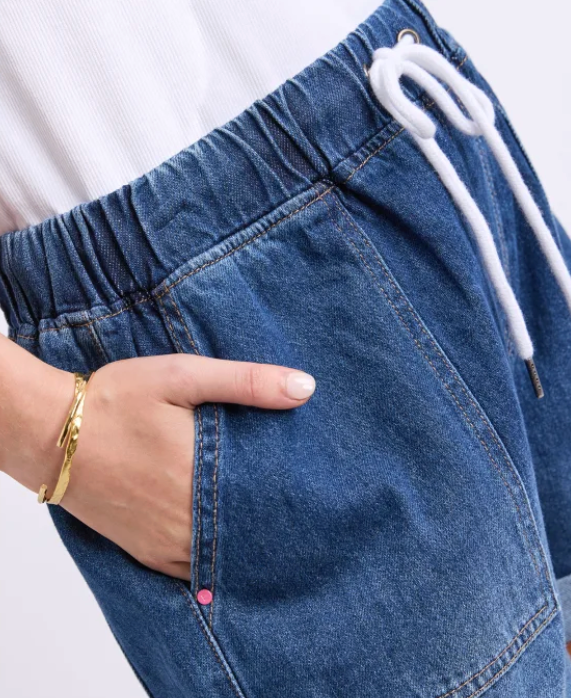 Elm Lifestyle - Emma Relaxed Denim Short