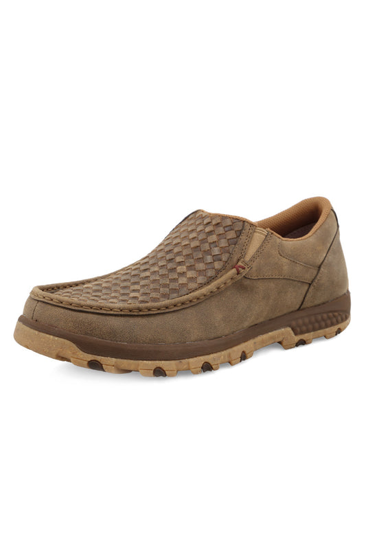 TWISTED X - Mens Casual Shoe - Cellstretch Slip On Driving Moc - TCMXC0018