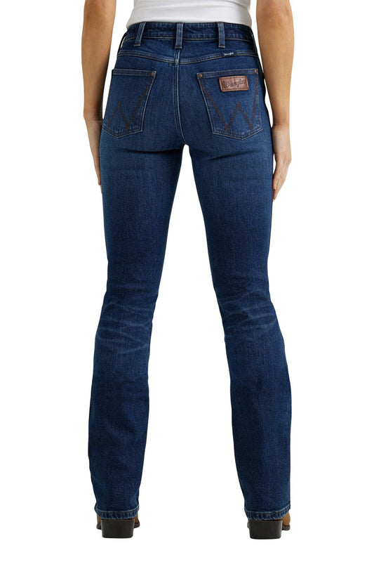 Wrangler - Women's Retro High Rise Boot Cut Jean - Bailey