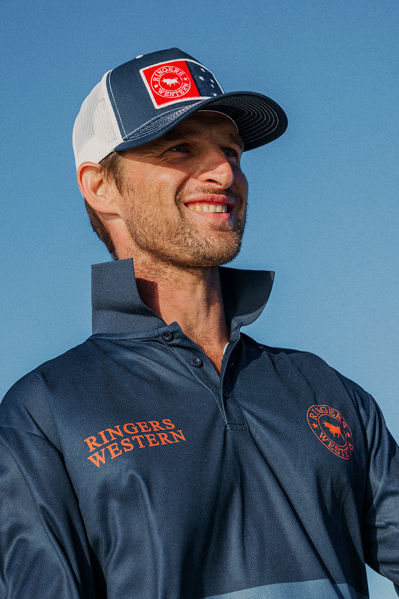 Ringers Western - Southern Son Trucker Cap - Navy