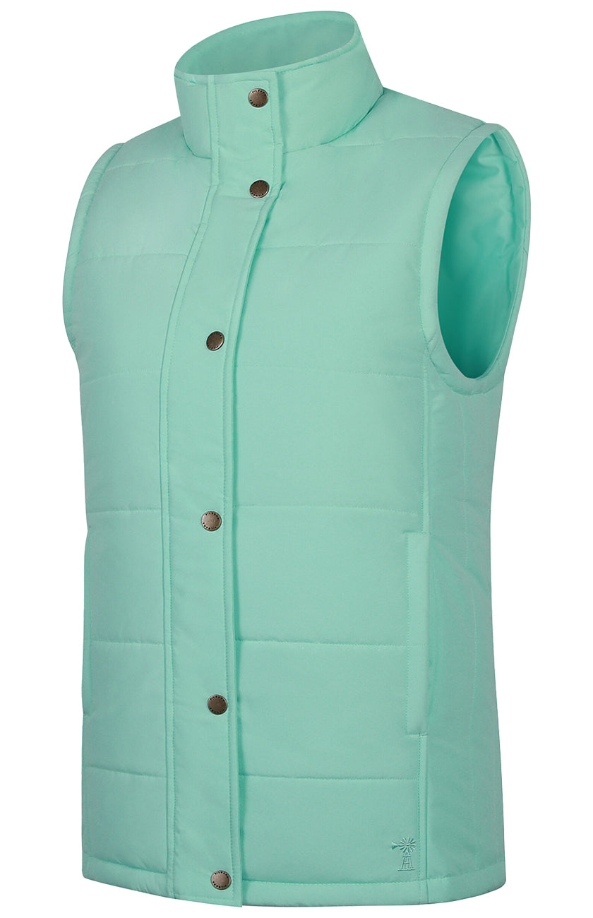 Pilbara - Womens Vest - Beach Glass