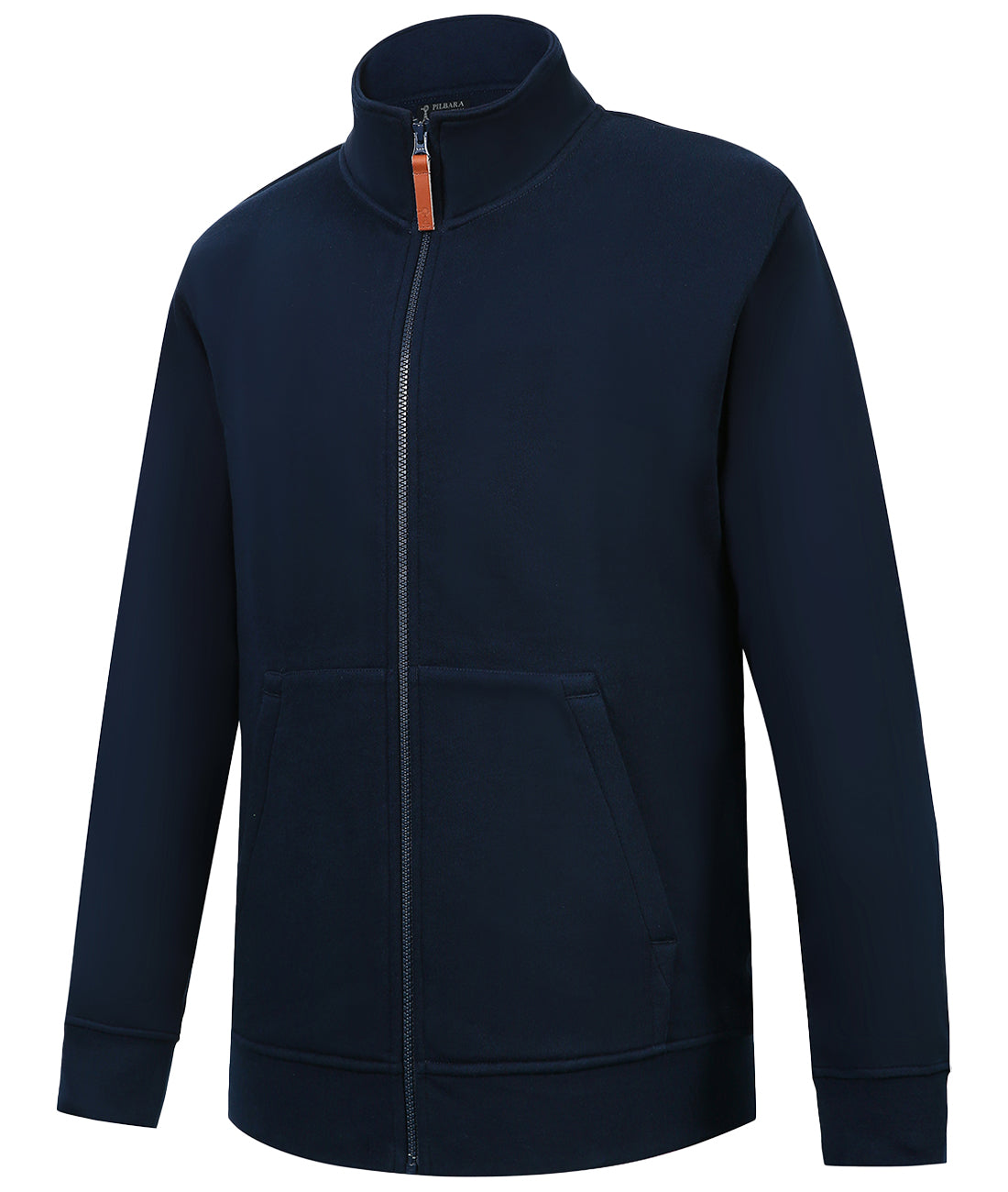Pilbara - Men's Zip Through Fleece Sweater - French Navy