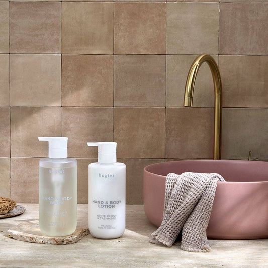 500ml Hand & Body Wash - White Peony & Cashmere (Pink)