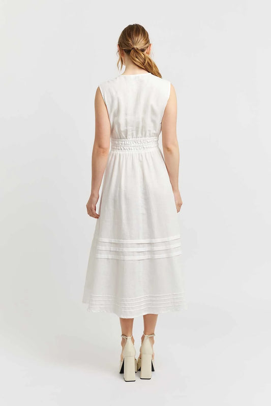 Alessandra - Lucia Dress - White