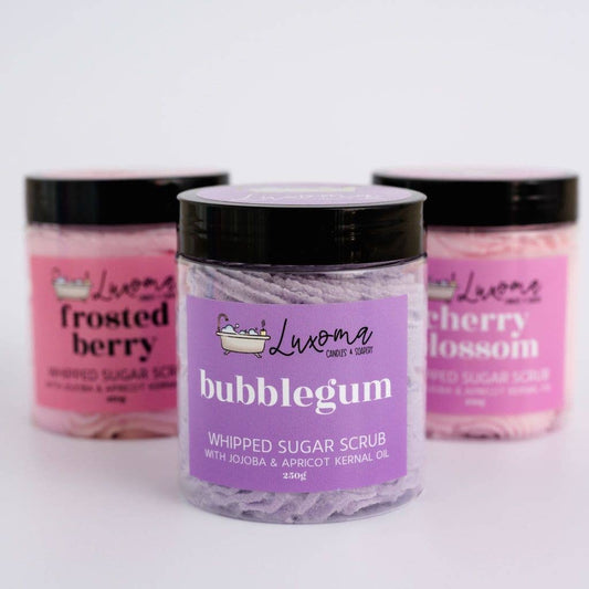 COMING SOON... Luxoma - Whipped Sugar Scrub - Night Violet