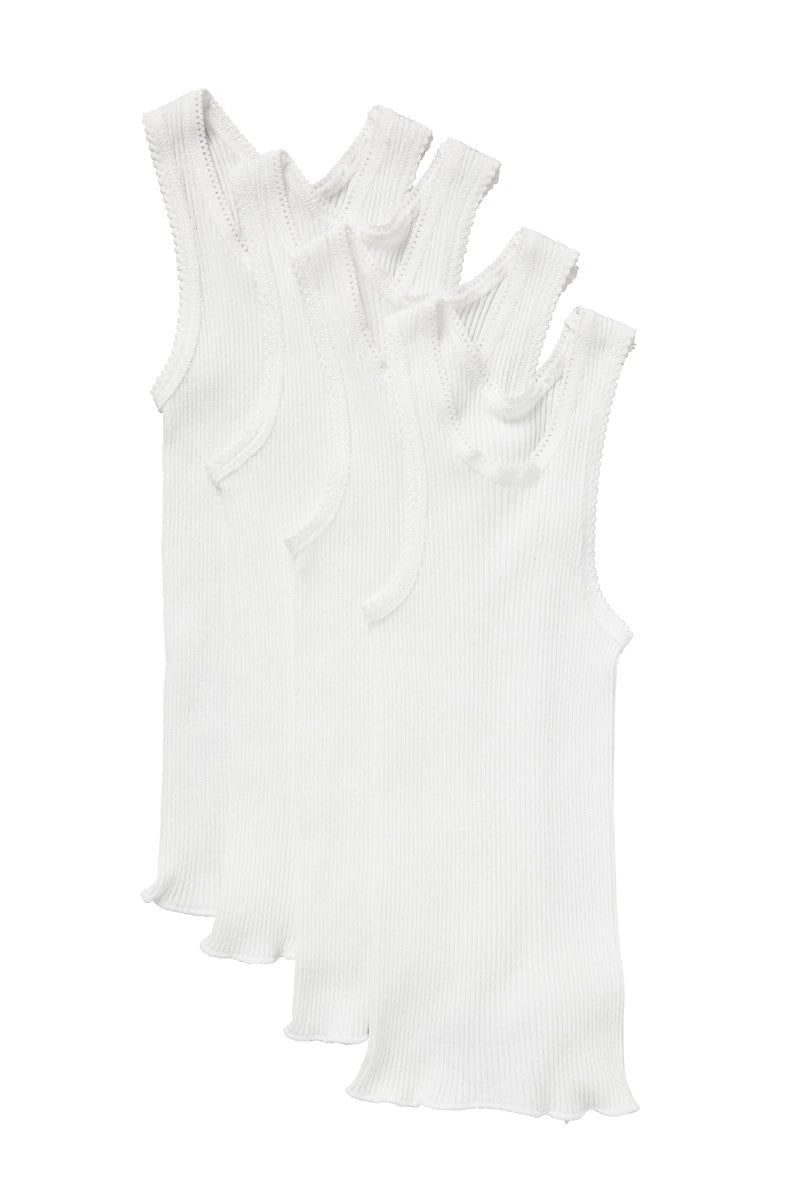 Bonds - Baby Vest 4 Pack - White