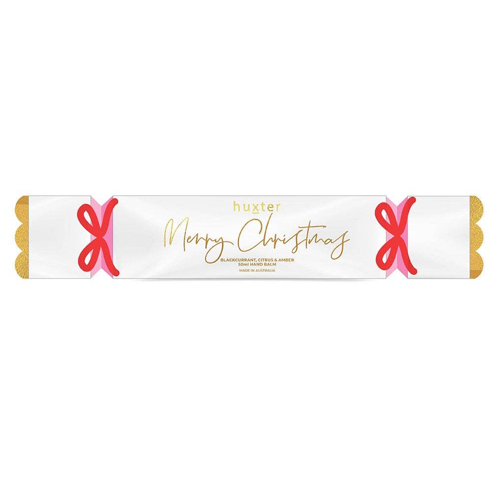 50ml Hand Balm Bon Bon - Xmas Flowers Collection - Blackcurrant, Citrus & Amber