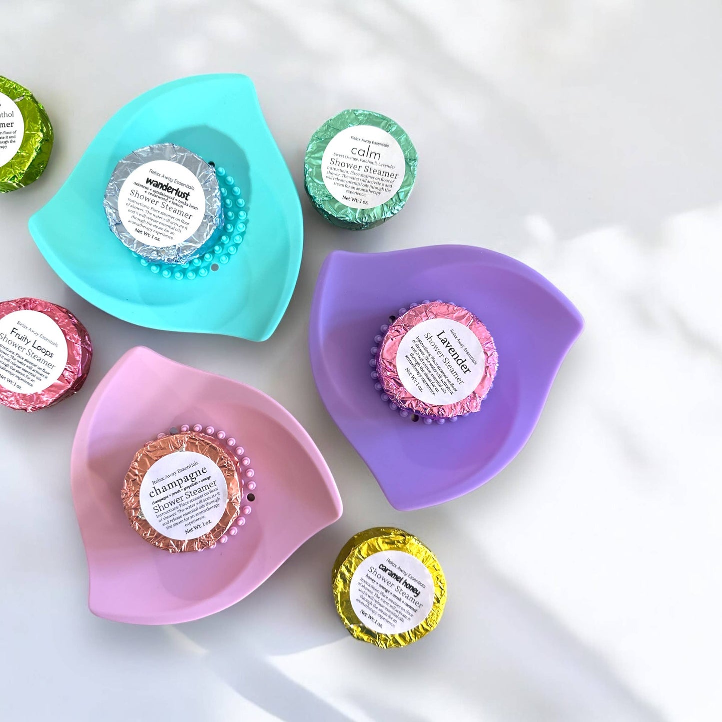Relax Away Essentials - Single Shower Steamer - Aromatherapy - Variety