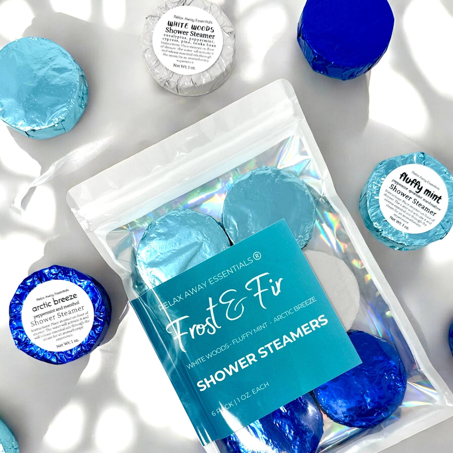 Relax Away Essentials - Single Shower Steamer - Aromatherapy - Variety