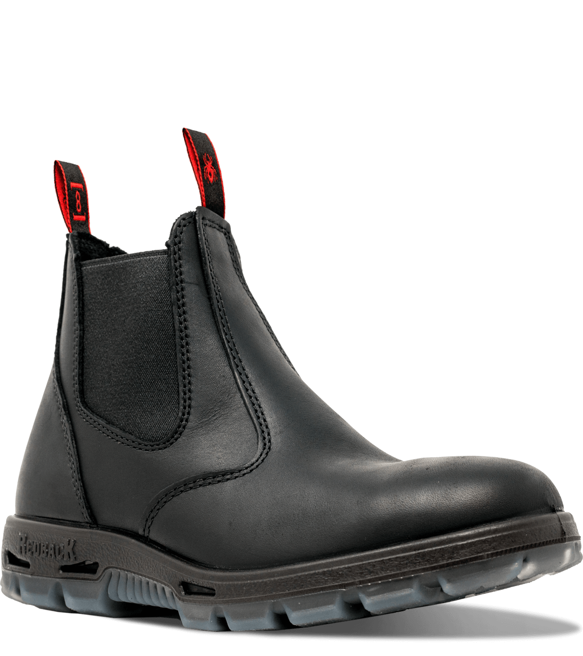Redback Boot - Easy Escape (Steel Toe) Work Boot - Black Oil Kip