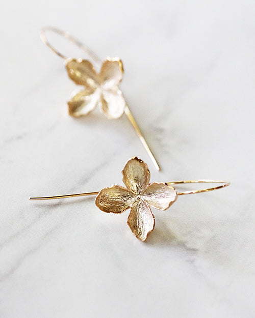 Pele - Earrings - Hibis Gold