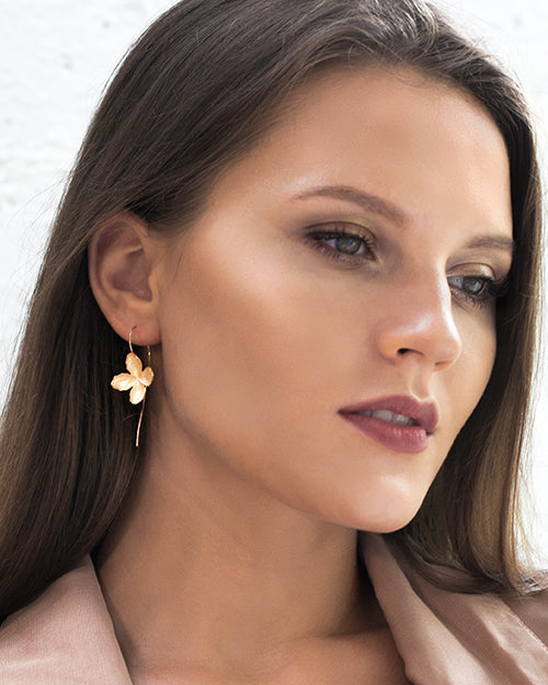 Pele - Earrings - Hibis Gold