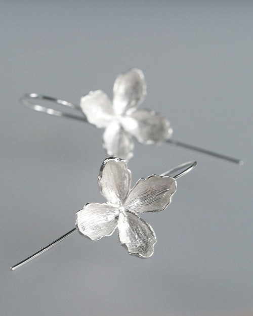 Pele - Earrings - Hibis Silver
