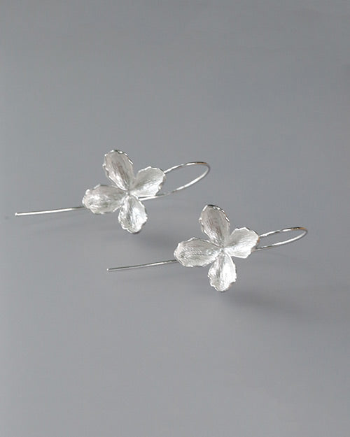 Pele - Earrings - Hibis Silver