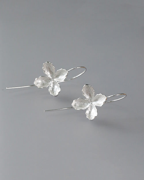 Pele - Earrings - Hibis Silver