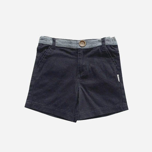 Love Henry - Boys Oscar Shorts - Navy