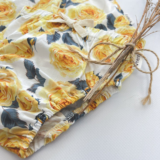 Love Henry - Baby Girls Tasmin Pilcher - Lemon Floral