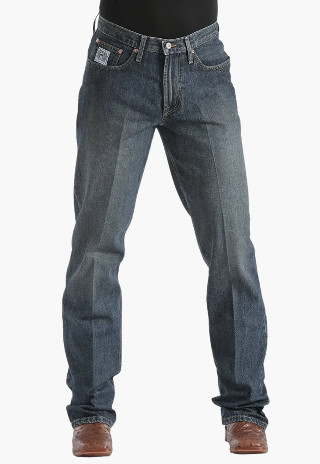 Cinch - Mens White Label Jeans MB92834013 - Dark Stonewash (34 Leg Length)