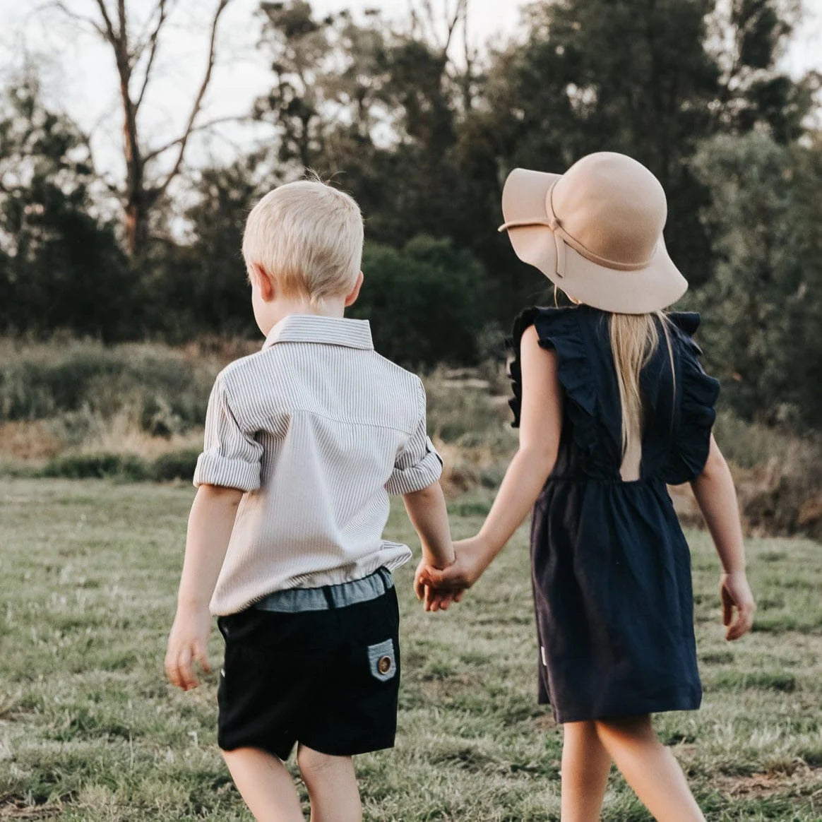 Love Henry - Boys Oscar Shorts - Navy