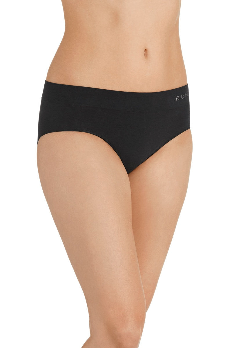 Bonds - Womens Seamless Bikini Underpants - Black