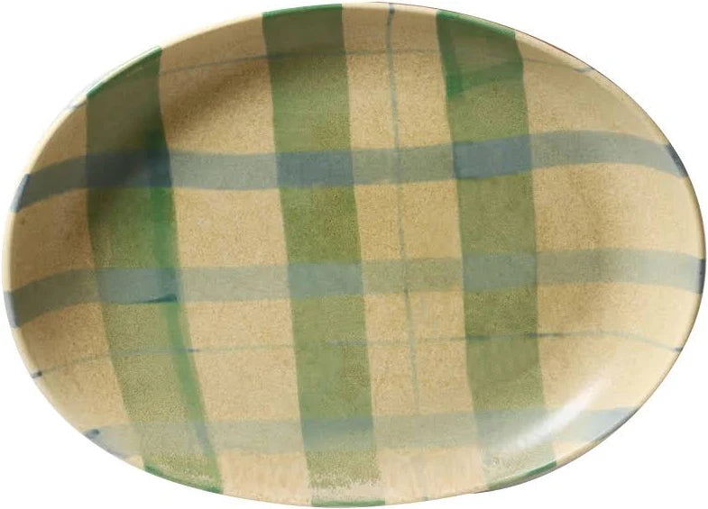 Robert Gordon - Cinnamon Christmas - Curved Oval Tray Tartan