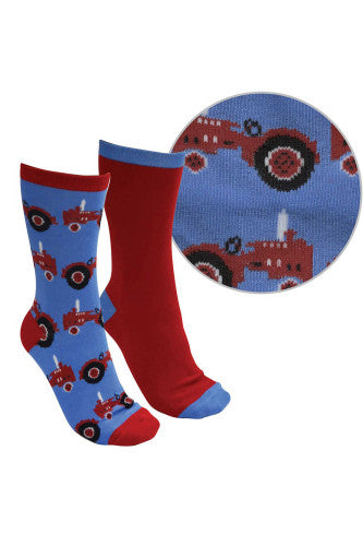 Thomas Cook - Farmyard Socks - Tractors Twin Pack