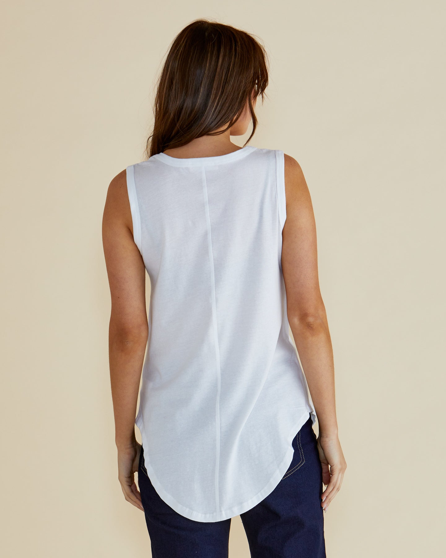Betty Basics - Keira Tank - White