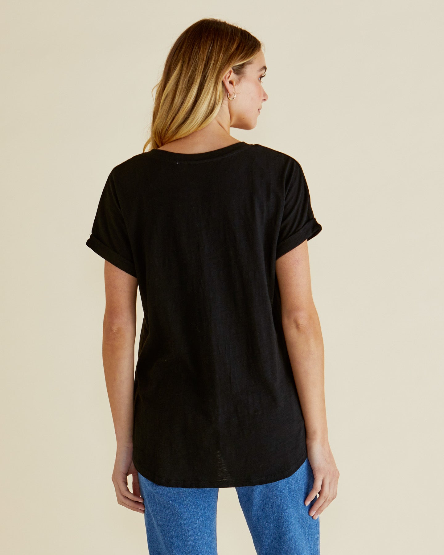 Betty Basics - Hailey Short Sleeve Tee - Black