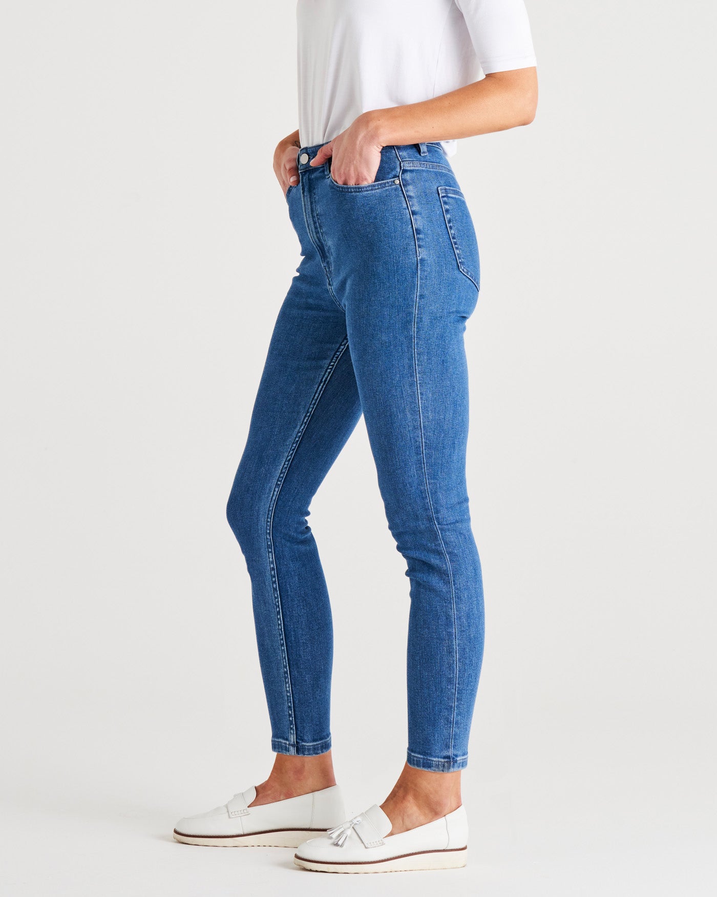 Betty Basics - Betty Essential Skinny Jeans - Vintage Blue