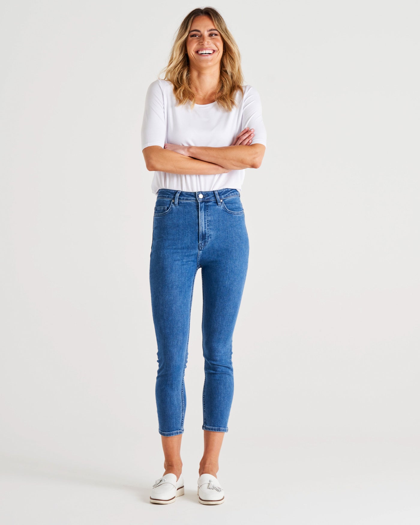 Betty Basics - Betty Essential Skinny Jeans - Vintage Blue