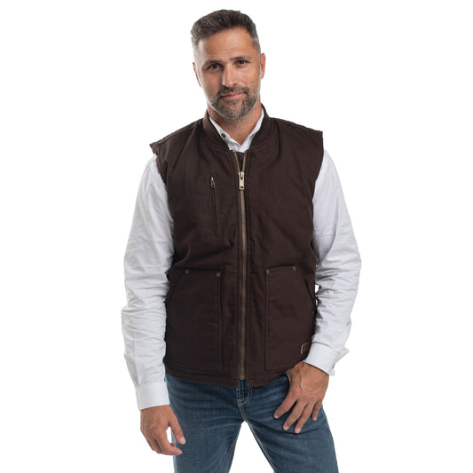 PRE ORDER - Just Country Diamantina Vest - Chocolate