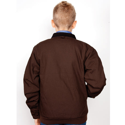 PRE ORDER - Just Country - Childrens Diamantina Jacket - Chocolate
