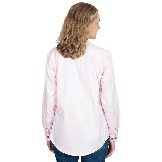 Just Country - Womens Closed Front Work Shirt - Jahna - Pink