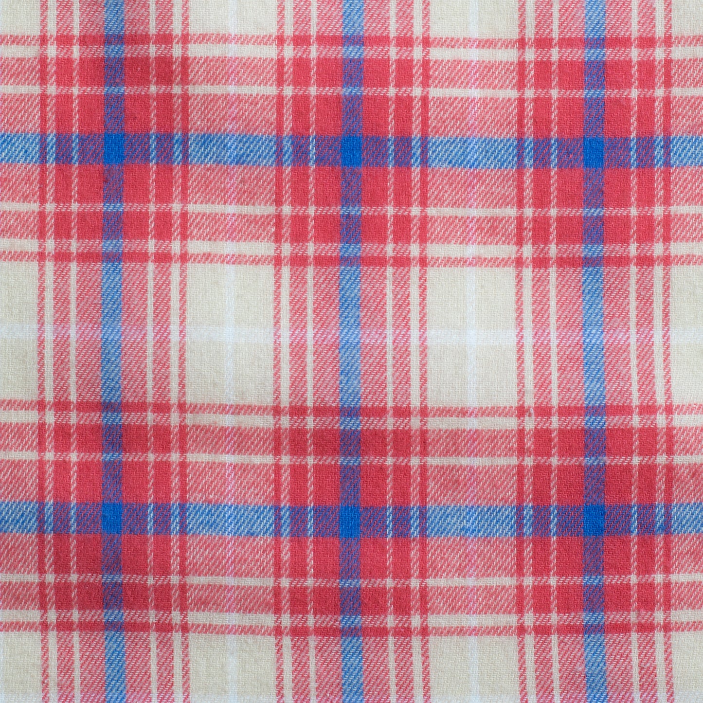 Just Country - Jahna 1/2 Button Flannel - Salmon/Blue