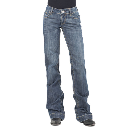 STETSONS - WOMEN'S JEANS - 214 TROUSER V STICHING POCKET