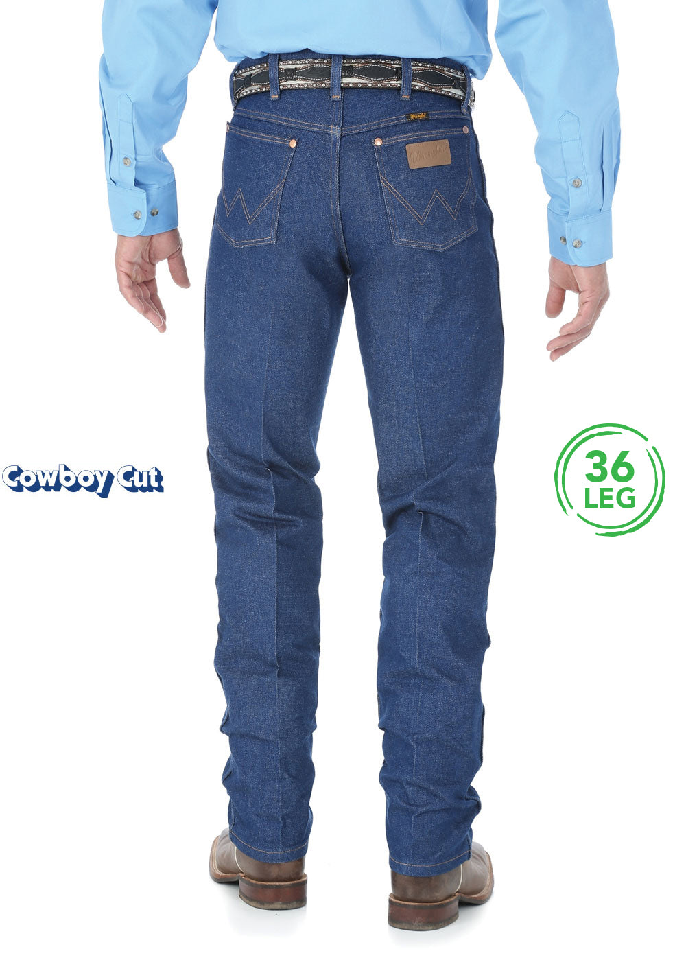 Wrangler - Mens Original Fit Rigid Jean 13MWZ - Rigid Indigo
