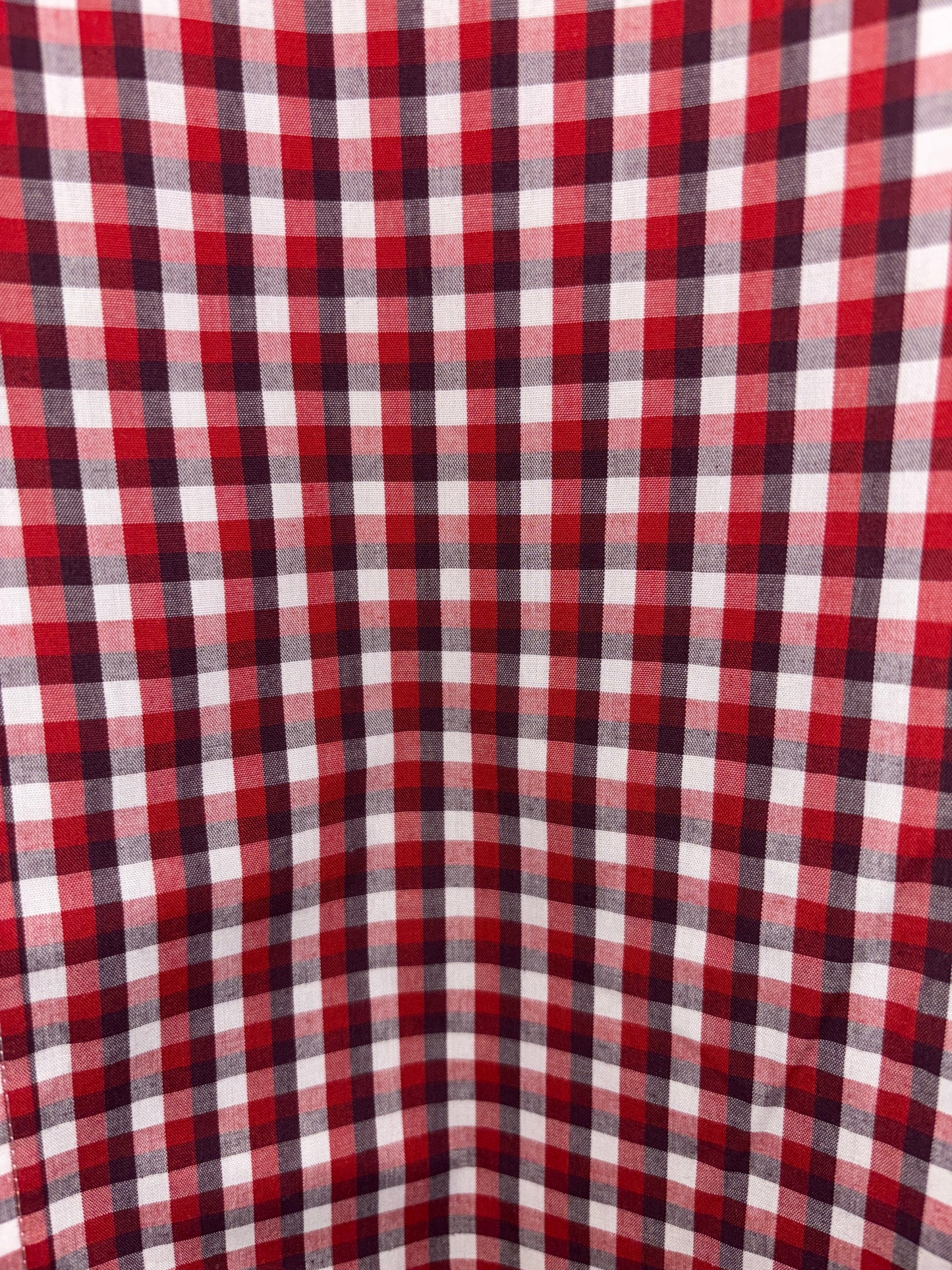 Bisley - Casual Long Sleeve Shirt - Red Check