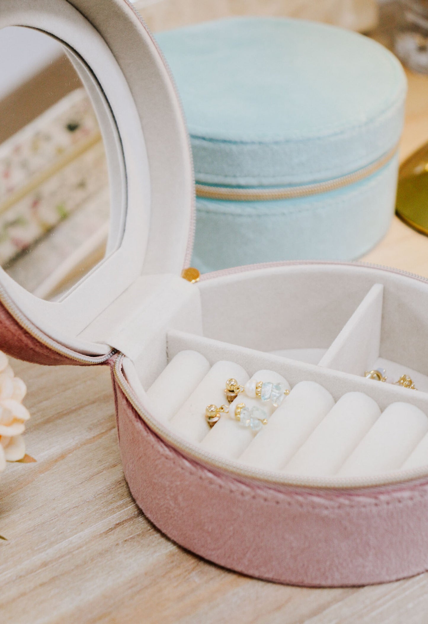 Lavida - Mini Jewellery Case - Pink